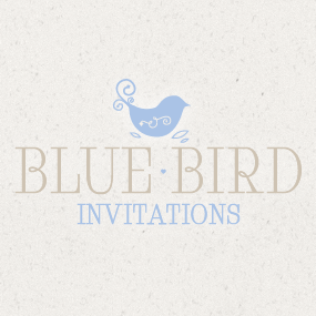 Blue Bird Invitations